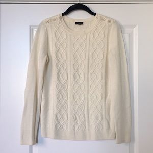 Talbots Cream Sweater